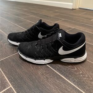 Nike Black and White Running Sneakers